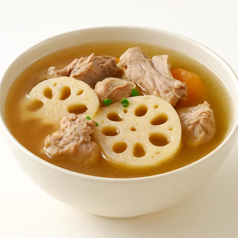 Lotus Root Pork Rib Soup