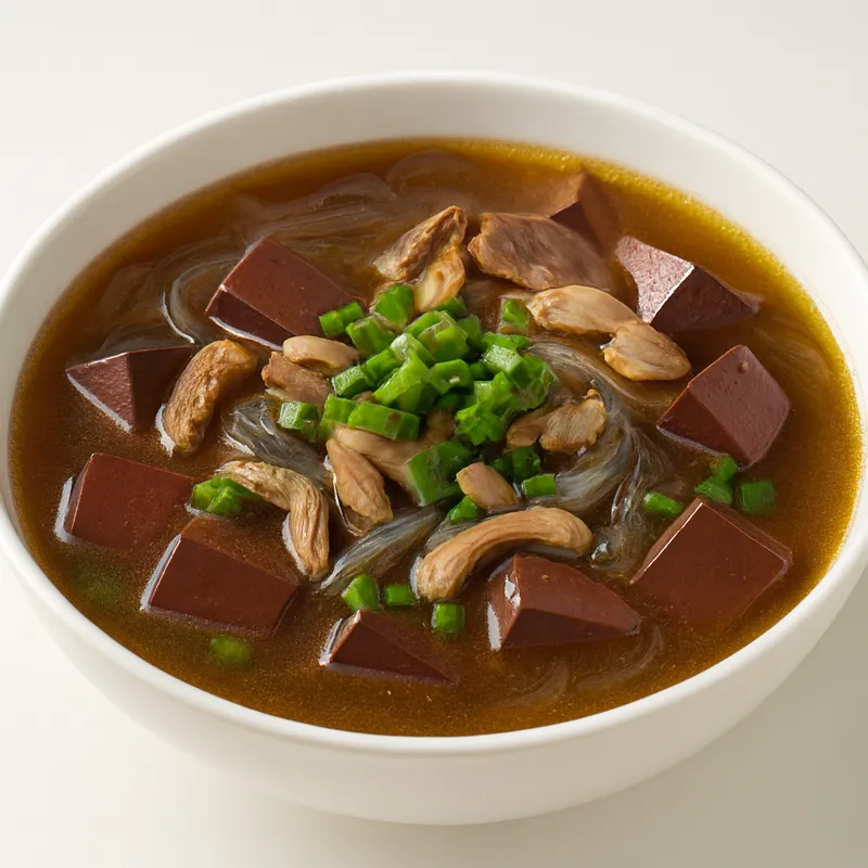 Nanjing Duck Blood Vermicelli Soup
