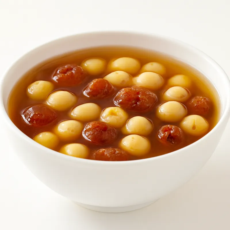 Dried Longan and Lotus Seed Soup
