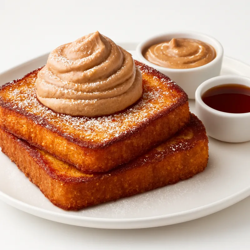 French Toast with Hazelnut Cream
