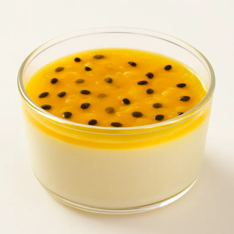 Passion Fruit Panna Cotta
