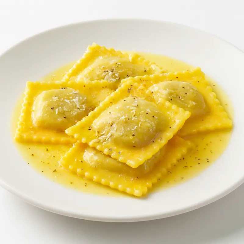 Ravioli with Ricotta and Spinach