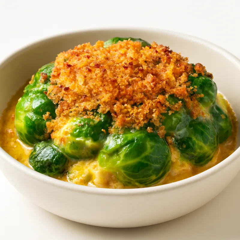 Brussels Sprout Gratin