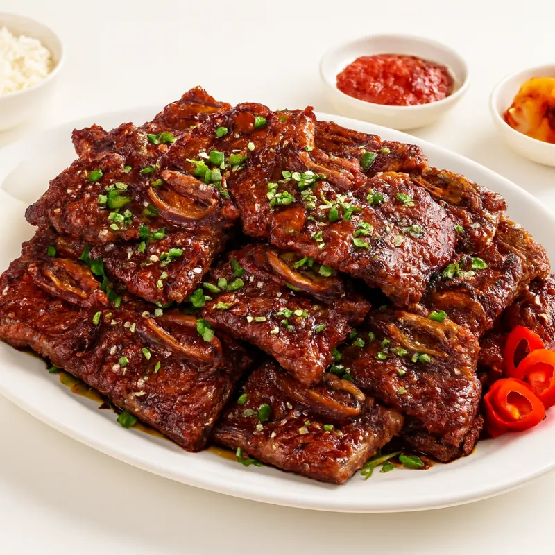 Korean BBQ Beef Short Ribs (Galbi)