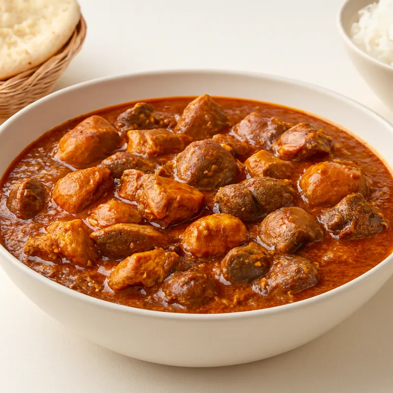 Indian Chicken Curry with Chicken Liver