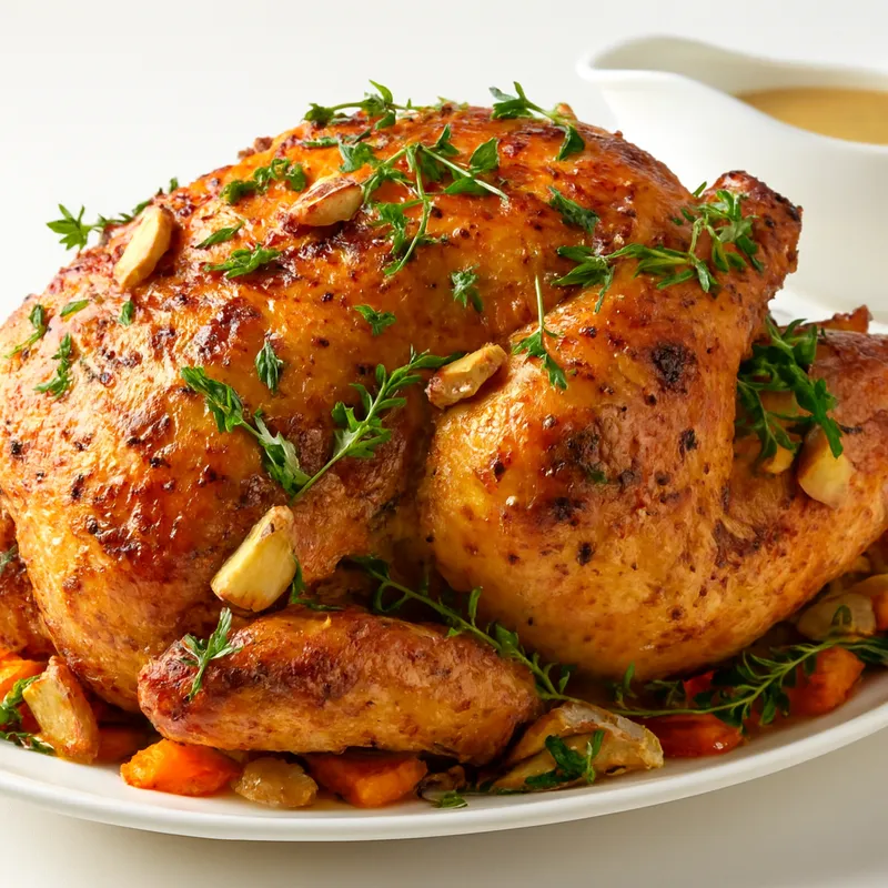 Roast Whole Chicken with Herbs