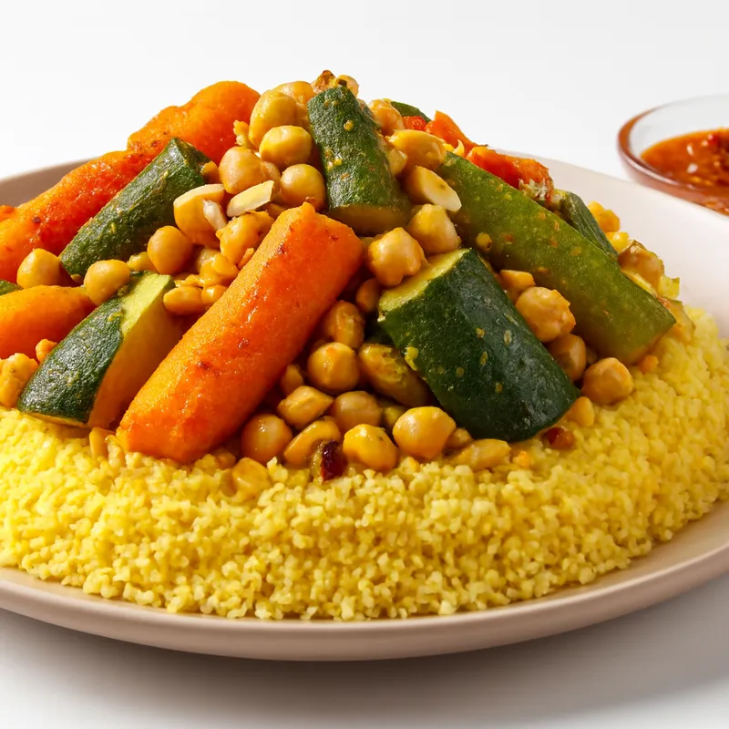 Moroccan Couscous with Vegetables