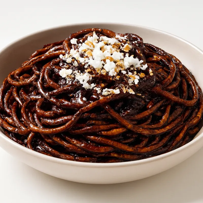 Pasta with Mole Negro