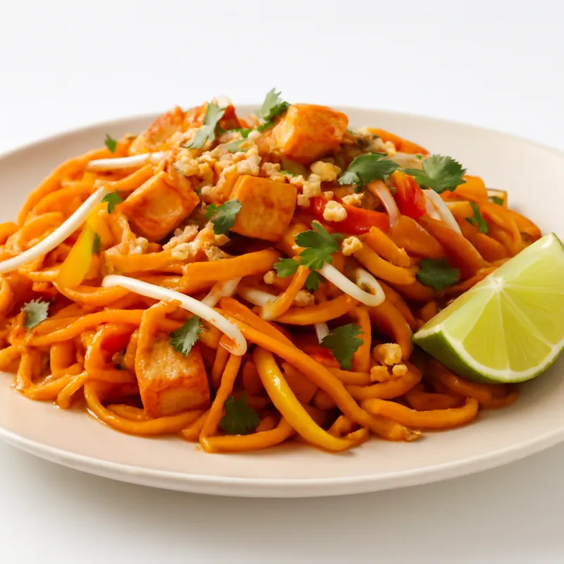 Sweet Potato Noodle Pad Thai