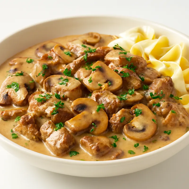 Beef Stroganoff