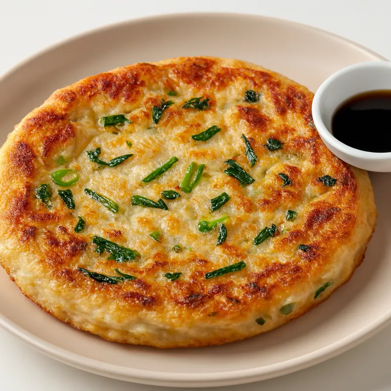 Shandong Scallion Pancake with Scallion