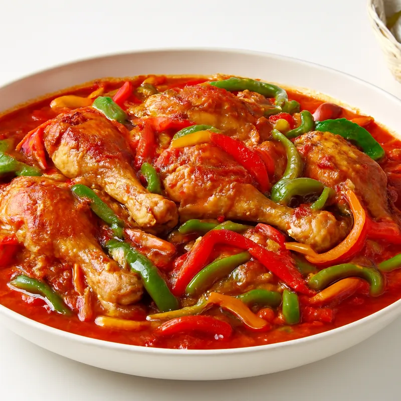 Poulet Basquaise