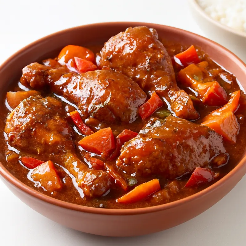 Brown Stew Chicken