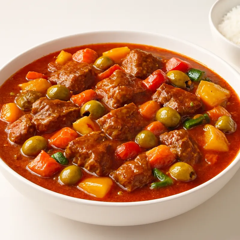 Beef Caldereta